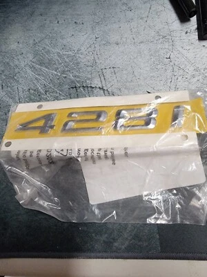 BMW 428i /GC/ GC xDrive/ xDrive (2014-2016) emblema "428i" para tampa do porta-malas GENUÍNO - Imagem 1 de 2