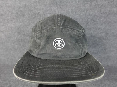 Stussy Capz Digital Pattern Grey Camo 5-Panel Cap Skateboarding Vintage Y2K - Image 1 of 4