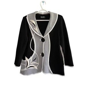 Tivoli Blazer Cárdigan Mujer Grande Arte Para Usar Preppy Clásico Dinero Antiguo Clásico - Imagen 1 de 8