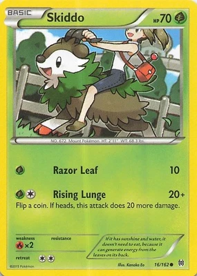 Skiddo Common XY - BREAKthrough 16/162 LP Normal - Image 1 of 2