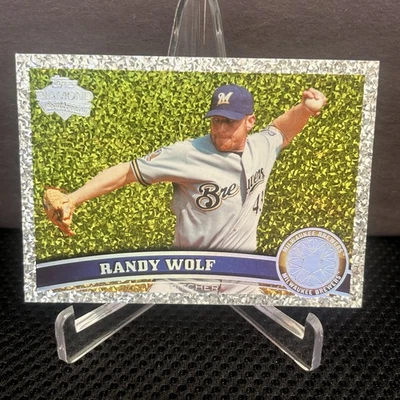 2011 Topps - Randy Wolf #14 Platino Diamante Aniversario Foto 1 de 2