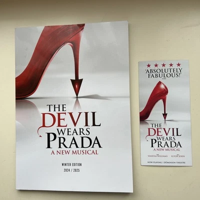 THE DEVIL WEARS PRADA the Musical Theatre Programme /Brochure  - Image 1 of 4