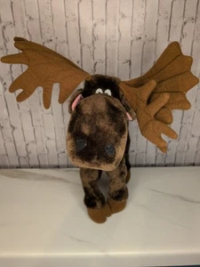 Vintage Dakin Chewie Newgett 12 Zoll Plüsch Elch 1983 braun Stofftier Mousse - Bild 1 von 4