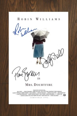 Póster de película firmado por Mrs. Dubfire 11x17 con certificado de autenticidad - recuerdos auténticos Foto 1 de 2