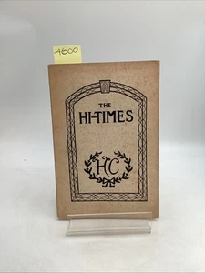 1931 Hi-Times Lexington Kentucky Henry Clay High School Literature Vol. 19 No. 3 - Imagen 1 de 7