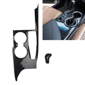 Gear Shift Panel Cover + Gear Shift Knob Cover Fit For Toyota Camry 18-2024 - Picture 1 of 6
