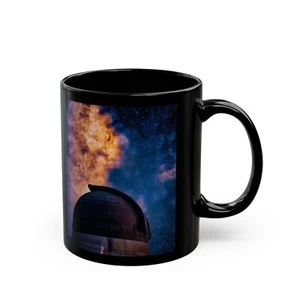 Griffith Observatory - Milchstraße Souvenir Kaffeebecher - 11 Unzen Schwarz Becher - Bild 1 von 5