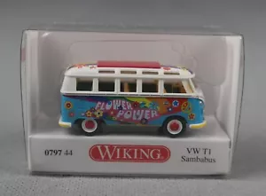 WIKING 079744/0797 44 H0,1:87 - VW T1 Sambabus "Flower Power" - NEUHEIT 2024! - Bild 1 von 4
