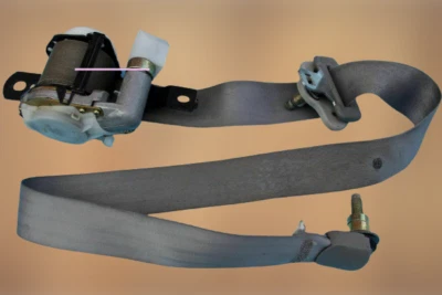 1999-2004 Honda Odyssey Front Left Driver Seat Belt Retractor Assembly Gray OEM Foto 1 de 4