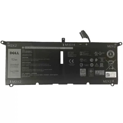 Genuine DXGH8 Battery For Dell XPS 13-5390 9370 9380 G8VCF H754V P82G002 52Wh - Image 1 of 4