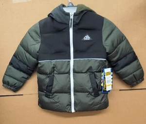 iXtreme Big Boys' Hooded Pocket Puffer Jacket  Size 4 - Picture 1 of 2