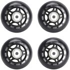 4 Pack Inline Skate Wheels Indoor/Outdoor Replacement Wheel with Bearings3147