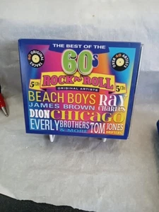 THE BEST OF THE 60'S - ROCK N' ROLL - 5-CD SET - 60 ORIGINAL TRACKS - - Picture 1 of 16