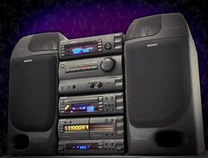 Sony MHC-E90X (MHC-5900) ๐RaRe๐ Vintage HiFi Stereo CD Cassette System - Picture 1 of 7