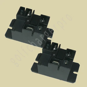 2 Each Club Car 48 V Golf Cart Charger Relay - Powerdrive 1 (17930) & 2 (22110) - Picture 1 of 1