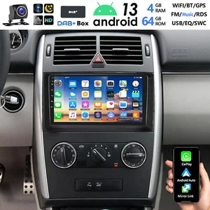 DAB+ 4+64G Android 13 Für Mercedes W169 W639 Vito Viano W906 Sprinter Autoradio - Bild 1 von 15