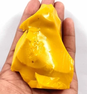 900-1200 Ct A One Quality Uncut Rough Natural Yellow Opal EGL Certified Gems 25S - Picture 1 of 7