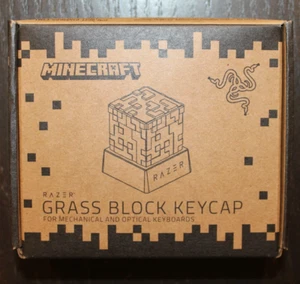 Razer Minecraft Grass Block Keycap 2025 RARE LIMITED EDITION - Picture 1 of 6
