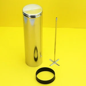 Kindermann Stainless Steel Developing Tank for 8x 35mm or 5x 120/220 w/ Lift Rod - Picture 1 of 12