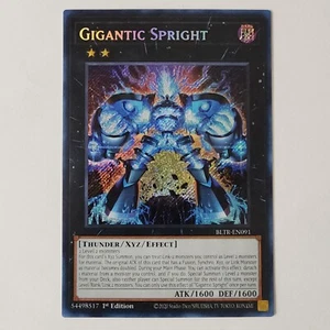 Gigantic Spright - BLTR-EN091 - Secret Rare - NM - 1st ed  Yugioh - Bild 1 von 2