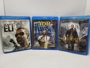 Sci-fi Action Blu-ray Lot: 3 Post Apocalypse Films Together! Very Good Condition - Picture 1 of 3