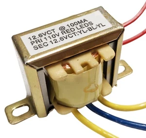 12.6 VCT 0.1A Power Transformer - Picture 1 of 2