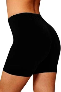 Girls Size 28in waist school cycle shorts PE Gym knickers sports shorts Black - Picture 1 of 2
