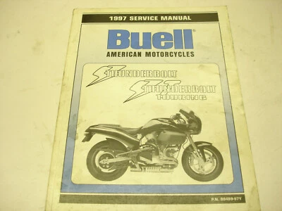 Harley Davidson 1997 Buell Thunderbolt Touring manual de servicio de fábrica 99489-97Y Foto 1 de 4