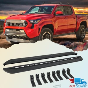 Iron 5" Running Boards Side Step For 2024 2025 Toyota Tacoma Double Cab Nerf Bar - Picture 1 of 21