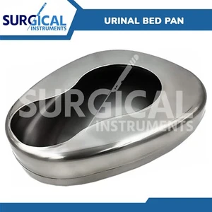 Stainless Steel Bed Pan Urinal Bedpan For Medical Centre, Hospitals & Home - Picture 1 of 7