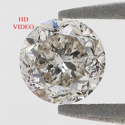 0.67 Ct Natural Loose Round Shape Diamond 5.15 MM White - F Color Diamond QL2654 - Image 1 of 4