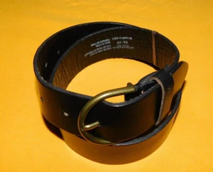 CINTURÓN MUJER AMERICAN EAGLE OUTFITTER CUERO GENUINO NEGRO TALLA XS - 26/65cm.. - Imagen 1 de 6