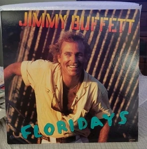 Jimmy Buffett Floridays Vinyl LP Record 1986 MCA-5730 Rare Cover EX - Picture 1 of 9