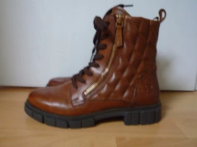 „BAGATT“ Stiefel Boots Leder Gr.39 cognac NEU - Bild 1 von 4