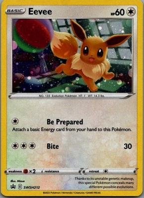 Eevee - Promo SWSH: Sword & Shield Promo Cards SWSH212 NM - Image 1 of 2