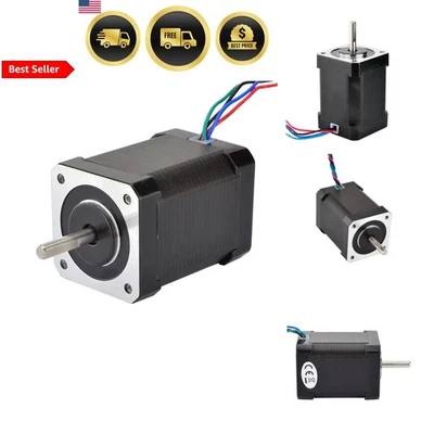 High Torque NEMA 17 Stepper Motor 65Ncm Bipolar 1.8Deg 2.1A Extruder Motor - Image 1 of 4