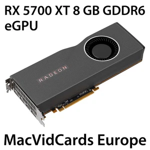 eGPU MacVidCards AMD Radeon RX 5700 XT 8 GB GDDR6 for Apple Mac Pro 6,1 (2013) - Picture 1 of 1