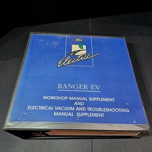 RARE 1998 Ford Ranger EV Workshop Manual Supplement + EVTM – OEM Electric... - Bild 1 von 14