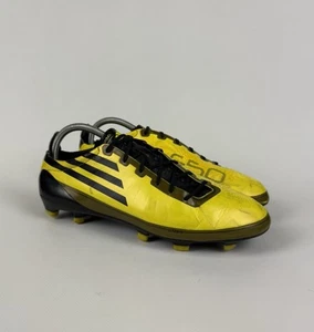 Botines de fútbol Adidas F50 Adizero TRX FG zapatos para hombre talla US9,5 amarillo - Imagen 1 de 14