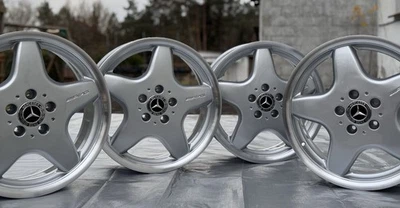 Original Mercedes Benz BBS AMG Felgen 17 Zoll W124 201 W202 W209 R170 R171 W208 - Bild 1 von 4