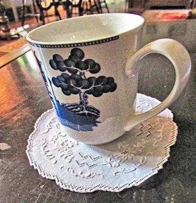 8 porta-copos vintage para caneca de café com bordado de renda feito à mão de linho - Imagem 1 de 4