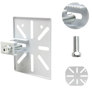 Metal Wall Mount Bracket for Vertical Pole For CCTV Security Camera Setup - Afbeelding 1 van 10
