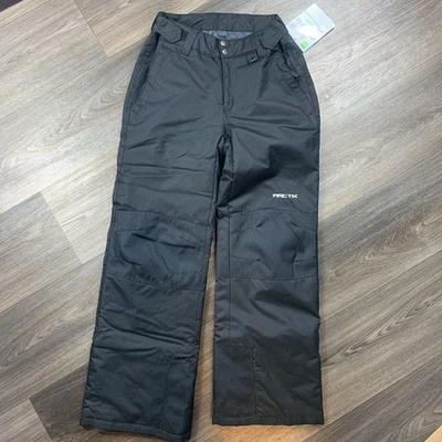 Pantalones de Nieve Arctix Juveniles Grandes Negros Reforzados Esquí Snowboard Nuevos con Etiquetas Foto 1 de 4