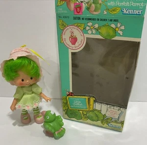 Muñeca Strawberry Shortcake LIME CHIFFON~con Pet Parrot Parfait~Vintage años 80~ - Imagen 1 de 10
