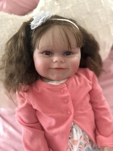 24'' Toddler Baby Dolls Big Size Realistic Heavy Floppy Girl Doll - Picture 1 of 4