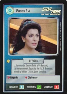 Star Trek CCG 1E Reflections DEANNA TROI NM/MINT - Picture 1 of 1
