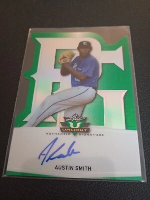 2014 Leaf Valiant Austin Smith AUTOGRAPH Padres - Image 1 of 2