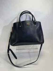 Coach Refined pebble leather bag / satchel - Picture 1 of 6