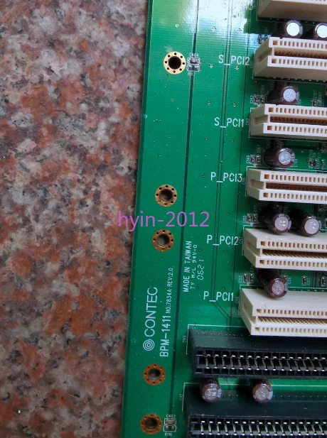 1pcs Used CONTEC 12PCI BPM-1411 NO.7834A REV2.0 BPM-14 - Image 1 of 1