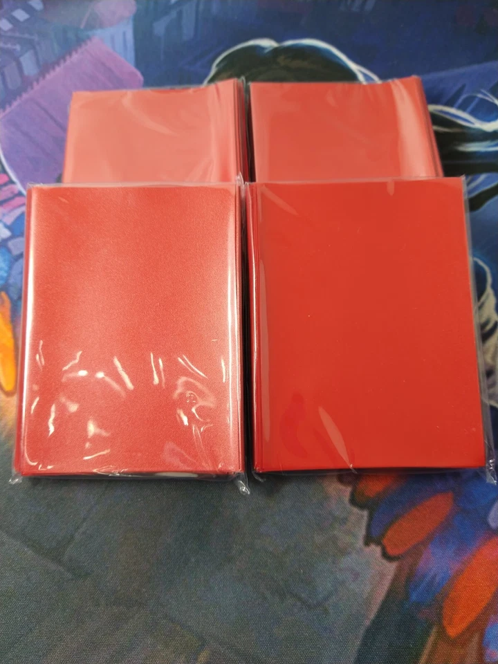 BCW Deck Guards - RED Double Matte - 200 Premium Sleeves Set - Image 1 of 1